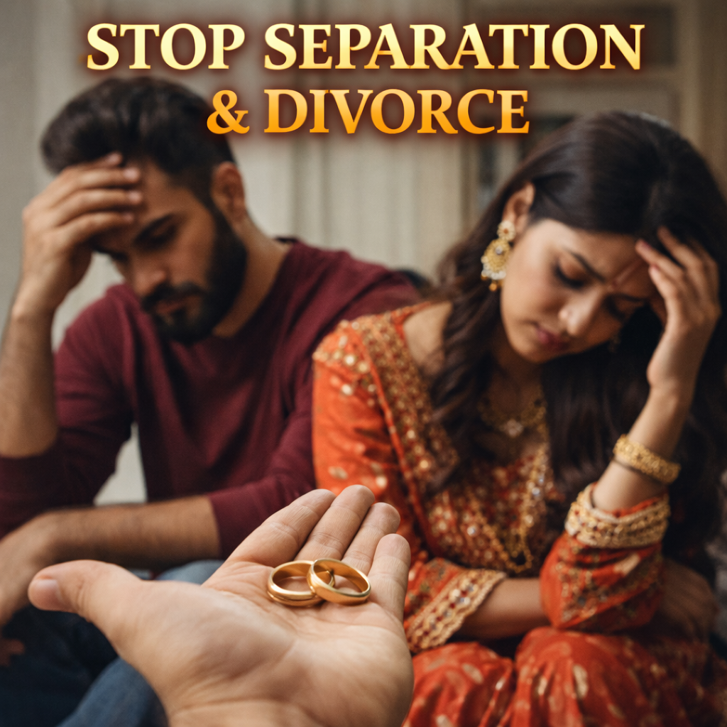 Stop Separation and Divorce