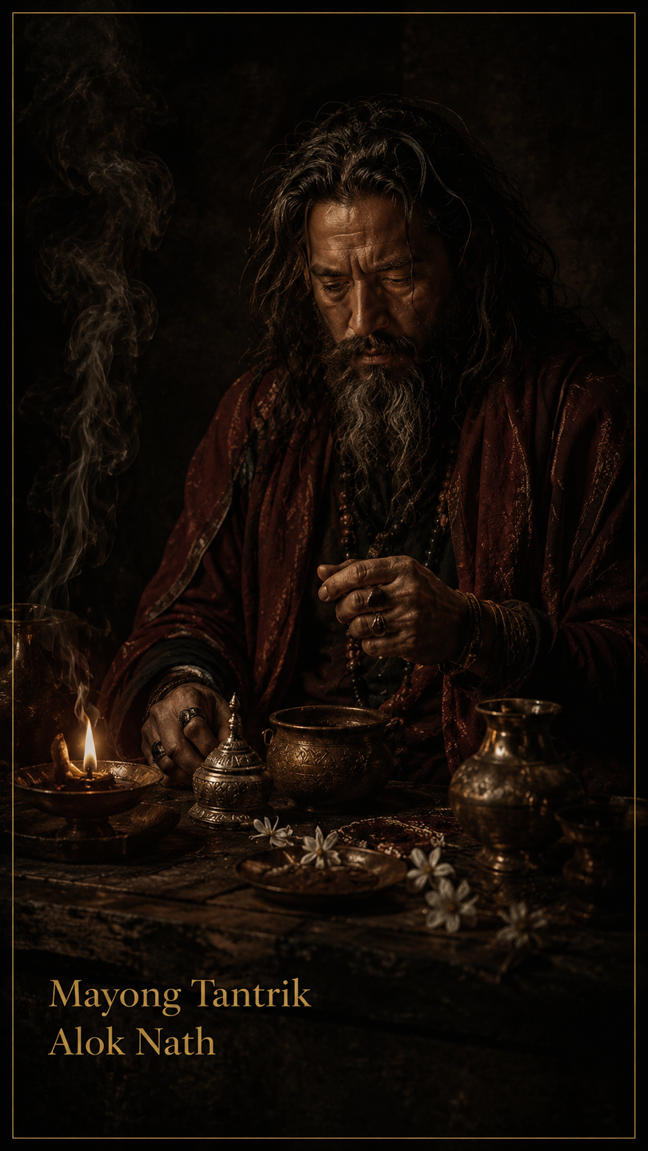Mayong Tantrik Alok Nath from Raja Mayang, Assam